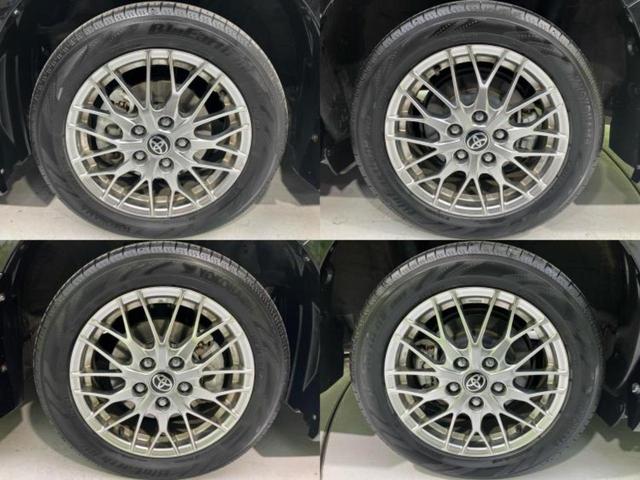 ヴォクシー ハイブリッドZSキラメキ3 新品タイヤ/純正エアロ/保証書/純正 9インチ SDナビ/フリップダウンモニター/衝突安全装置/両側電動スライドドア/シートヒーター/車線逸脱防止支援システム/シート ハーフレザー フルエアロ 禁煙車(52枚目)