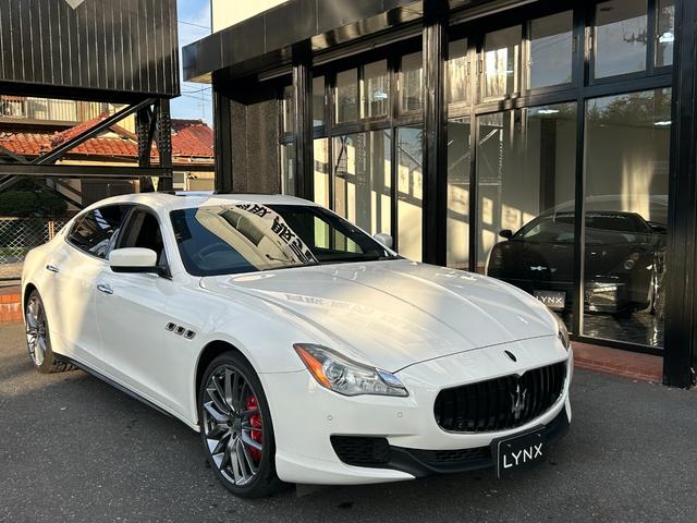 クアトロポルテ S ブラックレザー/サンルーフ/チターノ21インチアルミ/パドルシフト/ディーラー整備/パワーシート/シートヒーター/バックカメラ/BLUETOOTH(16枚目)