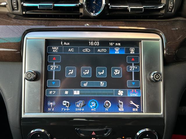 クアトロポルテ S ブラックレザー/サンルーフ/チターノ21インチアルミ/パドルシフト/ディーラー整備/パワーシート/シートヒーター/バックカメラ/BLUETOOTH(72枚目)