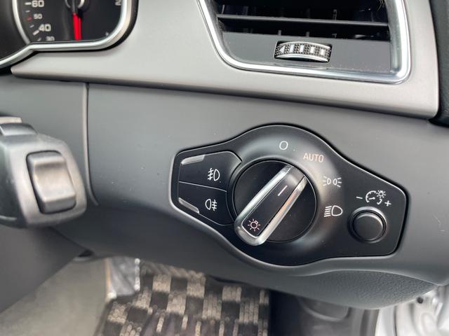 Ａ５カブリオレ ２．０ＴＦＳＩクワトロ　黒革　電動幌　ナビ　バックカメラ　ＴＶ　ＥＴＣ　シートヒーター　禁煙車　ウッドパネル　ＢＳＭ　１８インチ純正アルミホイール（30枚目）