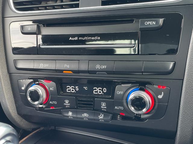 Ａ５カブリオレ ２．０ＴＦＳＩクワトロ　黒革　電動幌　ナビ　バックカメラ　ＴＶ　ＥＴＣ　シートヒーター　禁煙車　ウッドパネル　ＢＳＭ　１８インチ純正アルミホイール（44枚目）