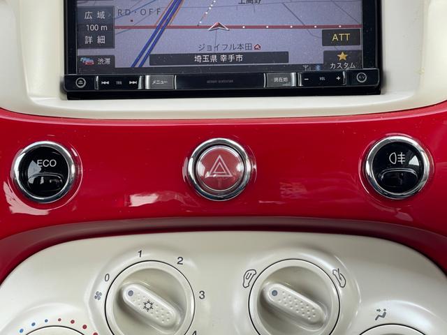 ５００ ツインエア　ポップ　グレーシート　ナビ　ＴＶ　Ｂｌｕｅｔｏｏｔｈオーディオ　ドライブレコーダー　禁煙車　タイヤ溝４ミリ以上（50枚目）