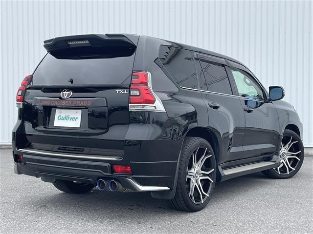 ランドクルーザープラド ＴＸ　Ｌパッケージ　純正ナビ　ＢＴ　サンルーフ　モデリスタ　ガナドールマフラー　衝突軽減　レーンキープ　追従クルコン　全方位　ＢＳＭ　Ａｕｔｏハイビーム　レザーシート　シートヒーター　ベンチレーション　パワーシート（42枚目）