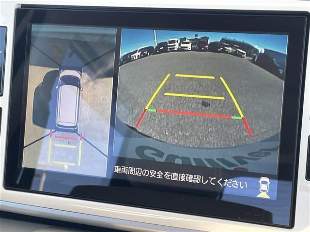 ムーヴキャンバス Ｇメイクアップリミテッド　ＳＡＩＩＩ　純正ナビ　ＢＴ　両側電動　スマートアシストＩＩＩ　衝突軽減　レーンキープ　先行車発進告知　Ａｕｔｏハイビーム　ＬＥＤオートライト　全方位　ＥＴＣ　純正フロアマット　電動格納ミラー　スペアキー　ＵＳＢ（6枚目）