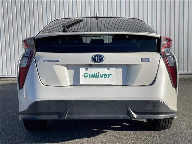 プリウス Sツーリングセレクション 純正ナビ フルセグTV バックカメラ ETC Bluetooth ステアリングスイッチ シートヒーター LEDヘッドライト フォグランプ 純正17インチアルミホイール(34枚目)