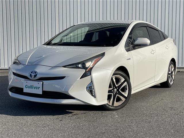 プリウス Sツーリングセレクション 純正ナビ フルセグTV バックカメラ ETC Bluetooth ステアリングスイッチ シートヒーター LEDヘッドライト フォグランプ 純正17インチアルミホイール(37枚目)