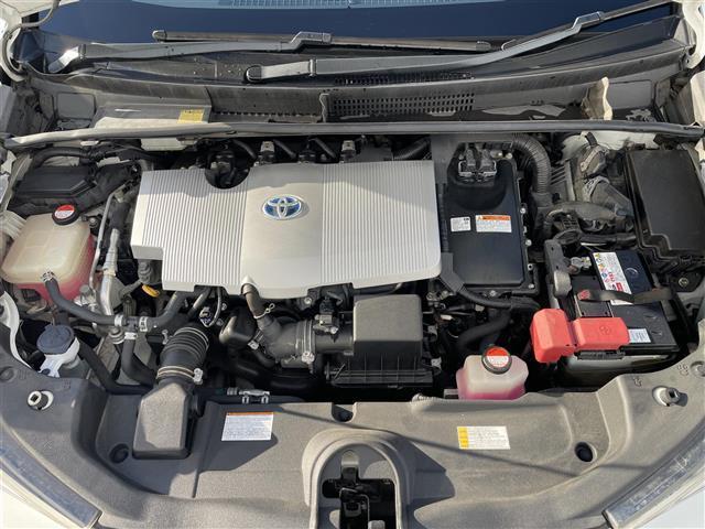 プリウス Sツーリングセレクション 純正ナビ フルセグTV バックカメラ ETC Bluetooth ステアリングスイッチ シートヒーター LEDヘッドライト フォグランプ 純正17インチアルミホイール(40枚目)