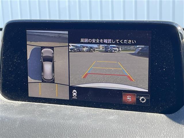 ＣＸ－５ ２０Ｓ　プロアクティブ　ダムドエアロ　ナビ　全方位カメラ　ＥＴＣ　ＬＥＤ　フルセグ　Ｂｌｕｅｔｏｏｔｈ　追従クルコン　衝突軽減ブレーキ　レーンキープアシスト　パワーバックドア　ヘッドアップディスプレイ　純正アルミホイール（6枚目）