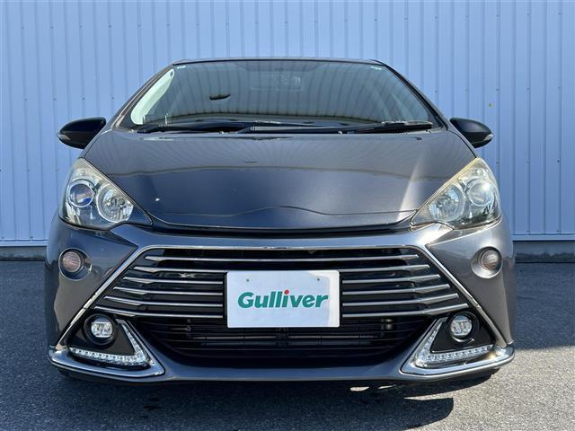 アクア G G’s ナビ バックカメラ ドラレコ ETC LED フルセグ Bluetooth シートヒーター クルーズコントロール 衝突軽減ブレーキ フォグランプ オートライト 17インチアルミホイール スマートキー(31枚目)