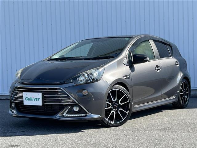 アクア G G’s ナビ バックカメラ ドラレコ ETC LED フルセグ Bluetooth シートヒーター クルーズコントロール 衝突軽減ブレーキ フォグランプ オートライト 17インチアルミホイール スマートキー(35枚目)