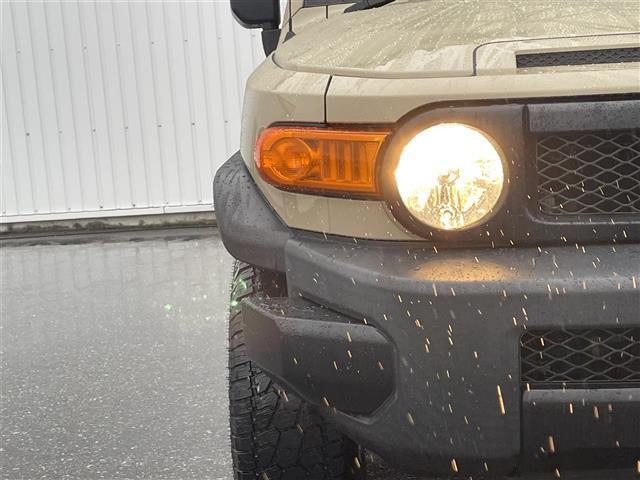 FJクルーザー カラーパッケージ 社外SDナビ フルセグTV バックカメラ ETC 革巻きステアリング 背面スペアタイヤ マッドガード クリアランスソナー クルーズコントロール 横滑り防止装置 RRデフロック リモコンキー スペアキー(30枚目)