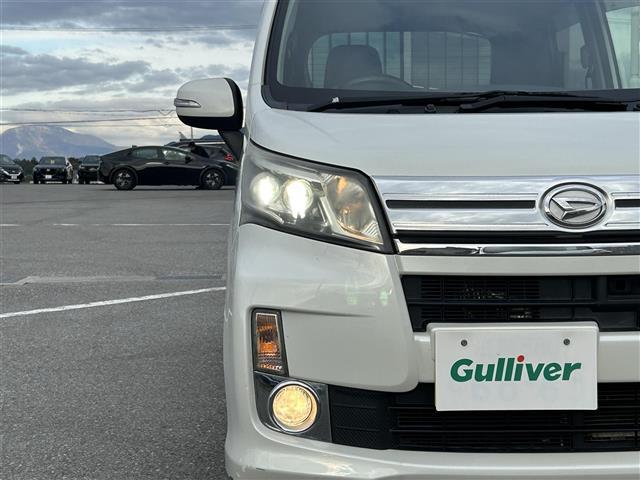 ムーヴ カスタム X SA 社外DVDオーディオプレイヤー バックカメラ 衝突軽減ブレーキ アイドリングストップ オートエアコン プッシュスタート スマートキー 電格ミラー ウインカーミラー ドアバイザー 純正フロアマット(25枚目)