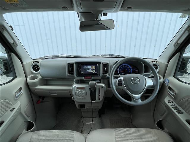 スクラムワゴン ＰＺターボ　社外メモリナビ　地デジＴＶ　ＣＤ　ＤＶＤ　ＡＭ　ＦＭ　衝突軽減　横滑り防止　片側電動ドア　ステアリングリモコン　シートヒーター　スマートキー　電格ミラー　ドアバイザー　ＨＩＤヘッドライト　オートライト（3枚目）