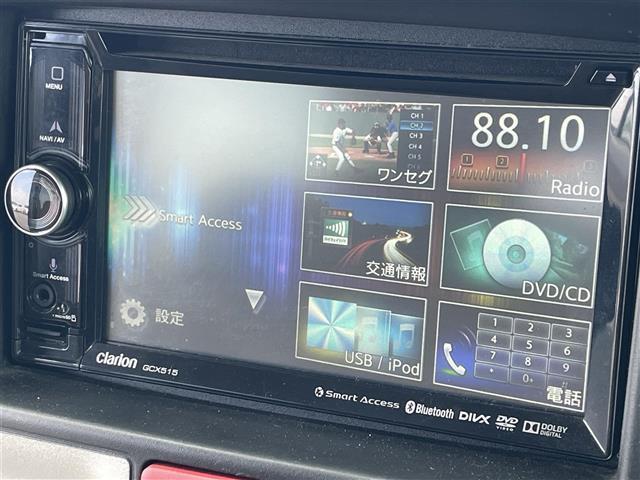 スクラムワゴン ＰＺターボ　社外メモリナビ　地デジＴＶ　ＣＤ　ＤＶＤ　ＡＭ　ＦＭ　衝突軽減　横滑り防止　片側電動ドア　ステアリングリモコン　シートヒーター　スマートキー　電格ミラー　ドアバイザー　ＨＩＤヘッドライト　オートライト（5枚目）