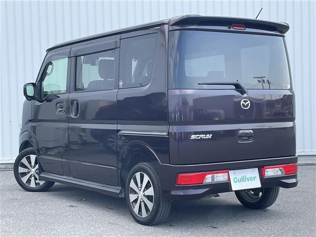 スクラムワゴン ＰＺターボ　社外メモリナビ　地デジＴＶ　ＣＤ　ＤＶＤ　ＡＭ　ＦＭ　衝突軽減　横滑り防止　片側電動ドア　ステアリングリモコン　シートヒーター　スマートキー　電格ミラー　ドアバイザー　ＨＩＤヘッドライト　オートライト（34枚目）