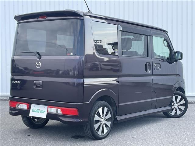 スクラムワゴン ＰＺターボ　社外メモリナビ　地デジＴＶ　ＣＤ　ＤＶＤ　ＡＭ　ＦＭ　衝突軽減　横滑り防止　片側電動ドア　ステアリングリモコン　シートヒーター　スマートキー　電格ミラー　ドアバイザー　ＨＩＤヘッドライト　オートライト（38枚目）