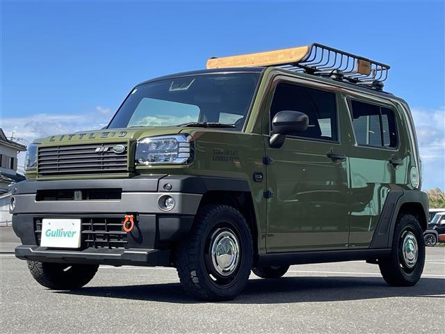 タフト G 衝突警報装置 LittleDフェイスチェンジキット スカイルーフトップ 社外ナビ BT/ワンセグ/CD/DVD バックカメラ LEDオートライト シートヒーター ブレーキホールド(33枚目)