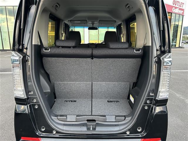 Ｎ－ＢＯＸカスタム Ｇ　ＳＳブラックスタイルパッケージ　あんしんパッケージ　純正ナビ　ＣＤ　ＤＶＤ　ＢＴ　フルセグ　バックカメラ　両側パワースライドドア　ＨＩＤオートライト　シートヒーター　純正１４インチアルミホイール　ステアリングスイッチ　スマートキー（24枚目）