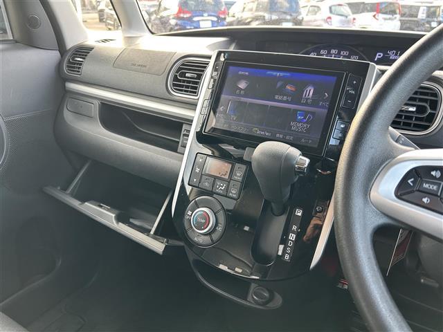 タント カスタムＸ　トップエディションリミテッドＳＡＩＩＩ　純正ＳＤナビ　ＣＤ／ＤＶＤ／ＢＴ／ワンセグ　アラウンドビューモニター　両側パワスラ　ＬＥＤヘッドライト　シートヒーター　純正１４インチＡＷ　アイドリングストップ　スマートキー　社外ＥＴＣ（13枚目）