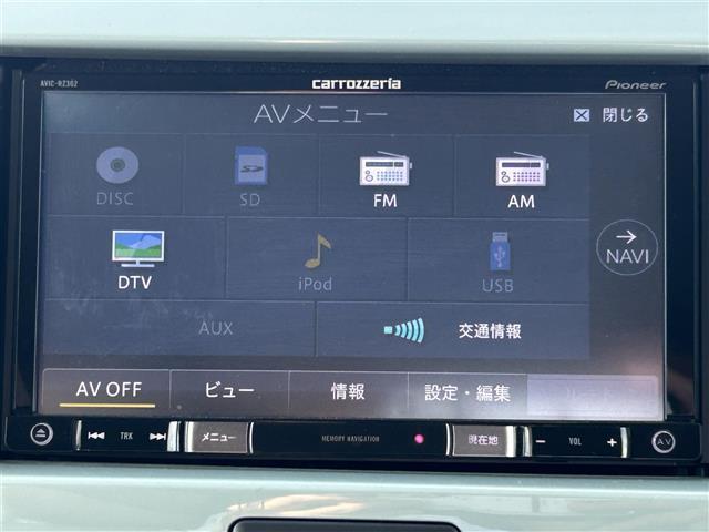 ハスラー タフワイルド　社外メモリナビ　ＣＤ／ＤＶＤ／ワンセグ　ＬＥＤヘッドライト　ハーフレザーシート　ＤＮシートヒーター　アイドリングストップ　スマートキー　社外ドラレコ　横滑り防止装置　レーンキープアシスト（3枚目）