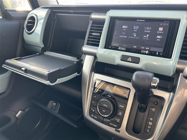 ハスラー タフワイルド　社外メモリナビ　ＣＤ／ＤＶＤ／ワンセグ　ＬＥＤヘッドライト　ハーフレザーシート　ＤＮシートヒーター　アイドリングストップ　スマートキー　社外ドラレコ　横滑り防止装置　レーンキープアシスト（14枚目）