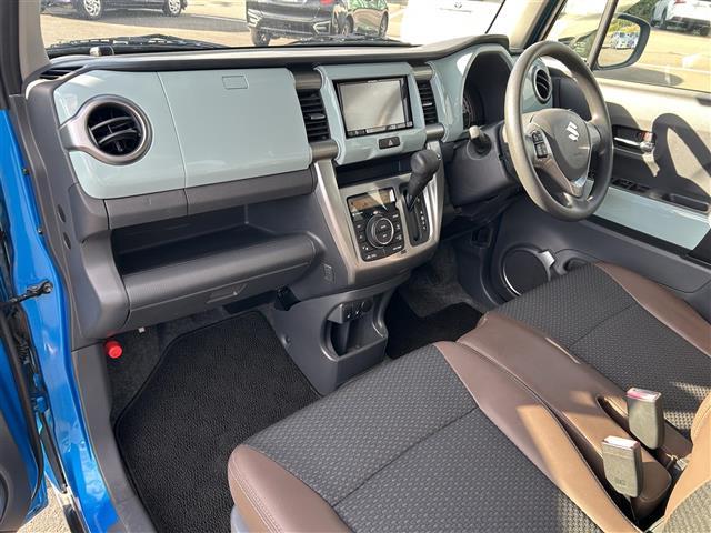 ハスラー タフワイルド　社外メモリナビ　ＣＤ／ＤＶＤ／ワンセグ　ＬＥＤヘッドライト　ハーフレザーシート　ＤＮシートヒーター　アイドリングストップ　スマートキー　社外ドラレコ　横滑り防止装置　レーンキープアシスト（25枚目）