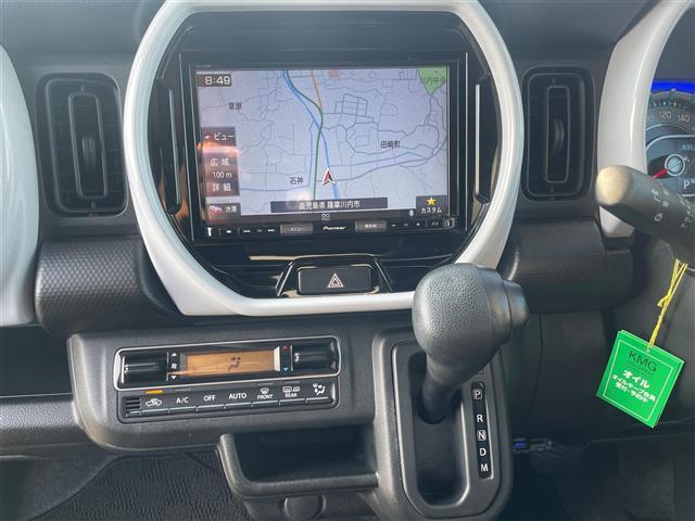 ハスラー ハイブリッドＧターボ　純正８インチナビ　クルーズコントロール　ＥＴＣ　レーンキープアシスト　パドルシフト　オートライト　シートヒーター　純正フロアマット　コーナーセンサー　衝突被害軽減ブレーキ　ＵＳＢ　Ｂｌｕｅｔｏｏｔｈ（3枚目）