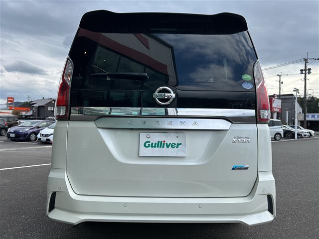 セレナ ハイウェイスター 衝突被害軽減ブレーキ 純正ナビ CD DVD BT フルセグ アラウンドビューモニター 両側パワースライドドア クルーズコントロール LEDオートライト 純正16インチアルミホイール USBポート(18枚目)