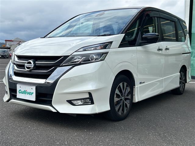 セレナ ハイウェイスター 衝突被害軽減ブレーキ 純正ナビ CD DVD BT フルセグ アラウンドビューモニター 両側パワースライドドア クルーズコントロール LEDオートライト 純正16インチアルミホイール USBポート(21枚目)