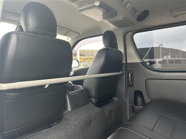 ハイエースバン トヨタセーフティセンス フリップダウンモニター 社外ナビ CD DVD BT フルセグ バックカメラ 両側パワースライドドア LEDオートライト ステアリングスイッチ アイドリングストップ ETC(24枚目)