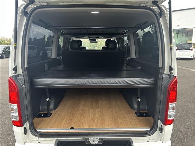 ハイエースバン トヨタセーフティセンス フリップダウンモニター 社外ナビ CD DVD BT フルセグ バックカメラ 両側パワースライドドア LEDオートライト ステアリングスイッチ アイドリングストップ ETC(26枚目)