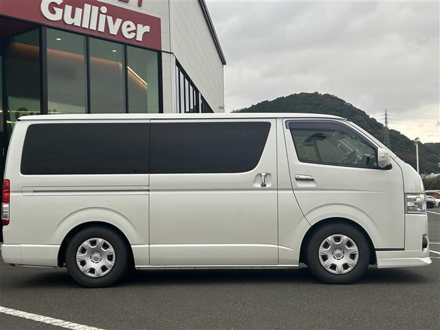 ハイエースバン トヨタセーフティセンス フリップダウンモニター 社外ナビ CD DVD BT フルセグ バックカメラ 両側パワースライドドア LEDオートライト ステアリングスイッチ アイドリングストップ ETC(29枚目)