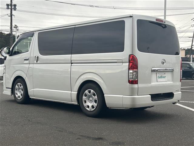 ハイエースバン トヨタセーフティセンス フリップダウンモニター 社外ナビ CD DVD BT フルセグ バックカメラ 両側パワースライドドア LEDオートライト ステアリングスイッチ アイドリングストップ ETC(32枚目)