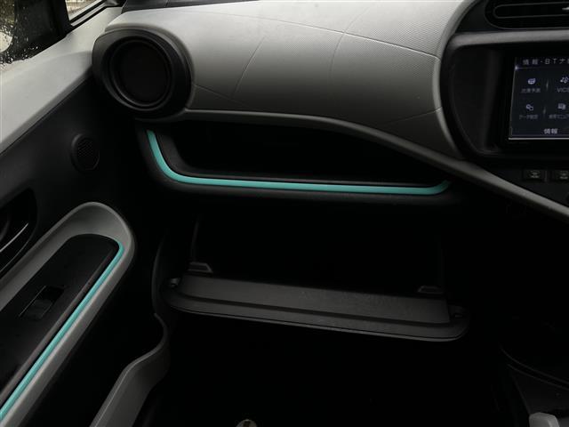 アクア Ｓ　純正ＳＤナビ　フルセグＴＶ　Ｂｌｕｅｔｏｏｔｈ　ＣＤ　ＤＶＤ　バックカメラ　ドアバイザー　リモコンキー　パワーステアリング　パワーウィンドウ　純正フロアマット　取扱説明書　保証書（32枚目）