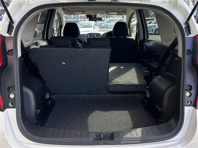 ノート X 社外ナビ CD BT ワンセグ バックカメラ オートライト アイドリングストップ プッシュスタート 横滑り防止装置 レーンアシスト コーナーセンサー スマートキー ETC プッシュスタート PS PW(26枚目)