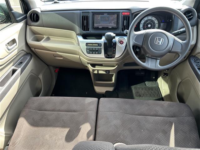 N-WGN G 社外ナビ CD DVD ワンセグ 純正14インチアルミホイール アイドリングストップ G-CON ECONモード リア3点式ロードリミッター付ELRシートベルト ヘッドライトレベライザー スマートキー(2枚目)