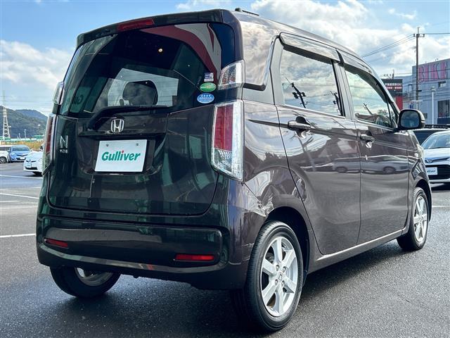 N-WGN G 社外ナビ CD DVD ワンセグ 純正14インチアルミホイール アイドリングストップ G-CON ECONモード リア3点式ロードリミッター付ELRシートベルト ヘッドライトレベライザー スマートキー(16枚目)