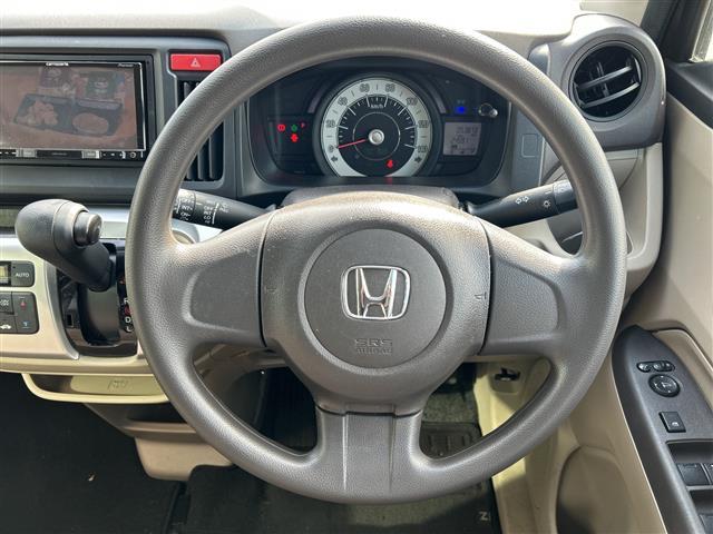 N-WGN G 社外ナビ CD DVD ワンセグ 純正14インチアルミホイール アイドリングストップ G-CON ECONモード リア3点式ロードリミッター付ELRシートベルト ヘッドライトレベライザー スマートキー(42枚目)