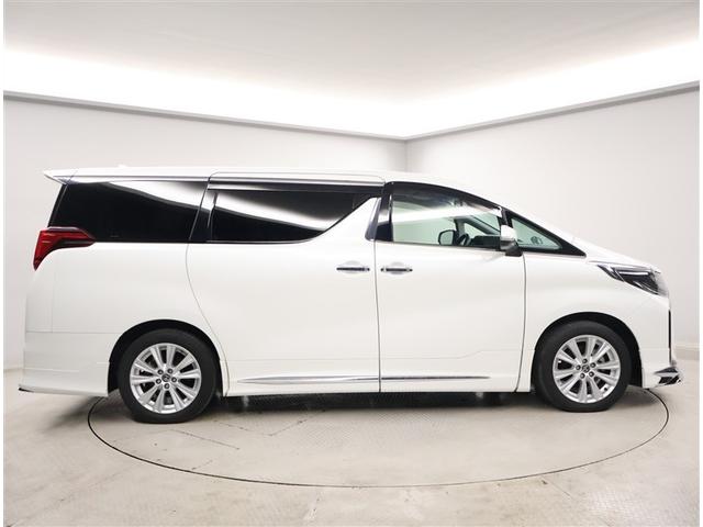 アルファード 2.5S 両側電動パワースライドドア サンル-フ 地上デジタル Wエアコン フルオートエアコン 盗難防止システム 横滑り防止 AW クルーズC ナビ&TV パワーステアリング メモリナビ 点検記録簿 エアバック(4枚目)