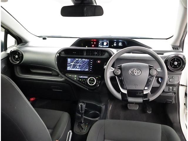 アクア Ｓスタイルブラック　記録簿あり　バックモニタ－　地デジフルセグ　ナビＴＶ　イモビライザー　ＬＥＤライト　スマートキープッシュスタート　ＥＴＣ付き　Ｗエアバッグ　キーフリ　メモリーナビゲーション　横滑り防止装置付き　ＡＢＳ（5枚目）