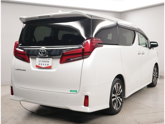 アルファード ２．５Ｓ　Ｃパッケージ　両電動ドア　Ｂモニタ　地デジ　定期点検記録簿　ＤＶＤ再生可能　パノラマルーフ　リアオートエアコン　ナビテレビ　横滑り防止　クルコン　セキュリティ　ＥＴＣ車載器　ＬＥＤヘッドライト　スマートキー　ＡＢＳ（3枚目）