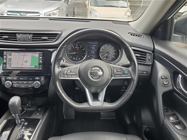 エクストレイル ２０Ｘ　後期型　禁煙　ＯＰプロパイロット　パートタイム４ＷＤ　車検Ｒ８年３月　ナビＴＶ　バックカメラ　衝突軽減　カプロンシートデジタルルームミラー　ダウンヒルアシスト　純正１８アルミ　コーナーセンサー（25枚目）