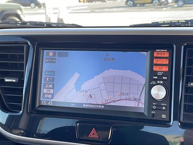 デイズルークス ハイウェイスター Gターボ 純正ナビ(MM115D-W)4WD ターボ フルセグTV Bluetooth接続 全方位カメラ ETC クルーズコントロール 両側パワースライドドア アイドリングストップ(3枚目)