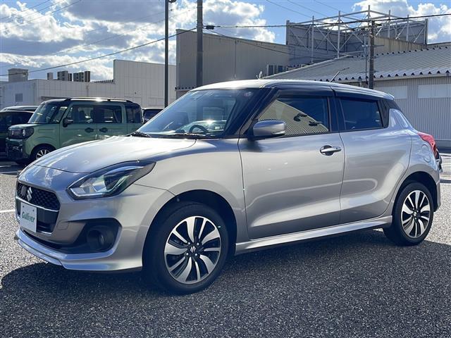 スイフト RS ディーラーオプション8インチメモリナビゲーション(AVIC-RLS901)フルセグ BT CD DVD SDレーダークルーズコントロールパドルシフトD/N席シートヒーター(33枚目)