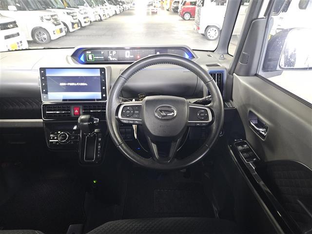 タント カスタムＲＳセレクション　禁煙車　ワンオーナー　全方位モニター　ドラレコ　アダプティブクルコン　衝突被害軽減　車線逸脱防止支援　ＬＥＤヘッド／フロントフォグランプ　純正９型ディスプレイオーディオ　両側パワスラ　ビルトインＥＴＣ（2枚目）