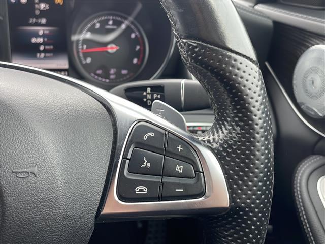 Cクラス C200アバンギャルド AMGライン メーカーナビゲーション フルセグ BT ブラインドスポットアシスト アテンションアシスト レーンキープアシスト ブルメスターサウンド レーダークルーズコントロール パドルシフト D席メモリシート(9枚目)