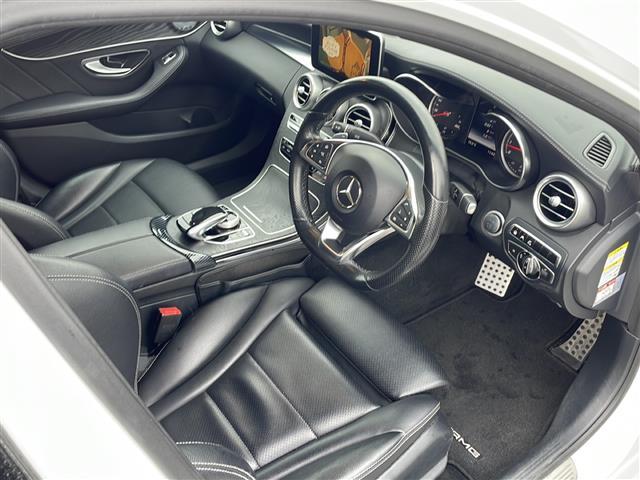 Cクラス C200アバンギャルド AMGライン メーカーナビゲーション フルセグ BT ブラインドスポットアシスト アテンションアシスト レーンキープアシスト ブルメスターサウンド レーダークルーズコントロール パドルシフト D席メモリシート(18枚目)