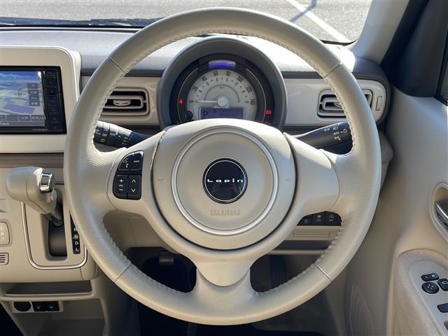 アルトラパン Ｘ　社外７インチメモリナビゲーション（ＫＸＭ－Ｅ５０６Ｗ２）スズキセーフティサポート社外前方ドライブレコーダーＤ／Ｎ席シートヒーターＡＵＴＯライトＬＥＤヘッドライトコーナーセンサー（6枚目）