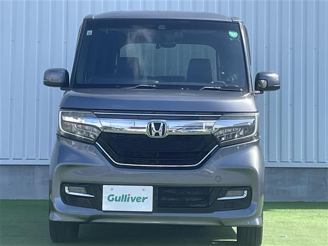 Ｎ－ＢＯＸカスタム Ｇ・ＥＸターボホンダセンシング　禁煙車　ホンダセンシング　純正７インチナビ　フルセグＴＶ　両側パワースライドドア　レーダークルーズコントロール　革巻きステアリング　ステアリングリモコン　ハーフレザーシート　純正１５インチＡＷ　ＥＴＣ（2枚目）