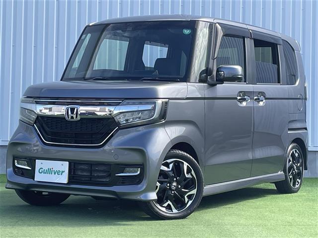 Ｎ－ＢＯＸカスタム Ｇ・ＥＸターボホンダセンシング　禁煙車　ホンダセンシング　純正７インチナビ　フルセグＴＶ　両側パワースライドドア　レーダークルーズコントロール　革巻きステアリング　ステアリングリモコン　ハーフレザーシート　純正１５インチＡＷ　ＥＴＣ（4枚目）